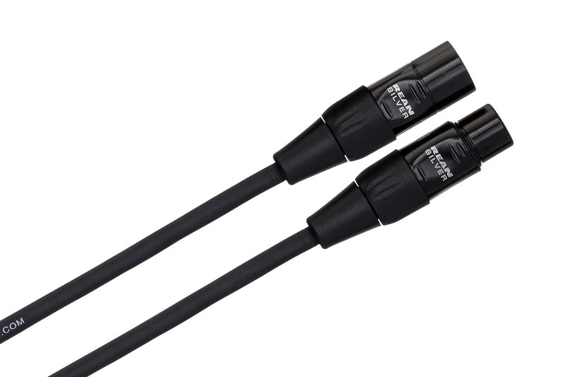 Hosa HMIC-015 Pro Microphone Cable, REAN XLR3F to XLR3M, 15 Feet - Image 3